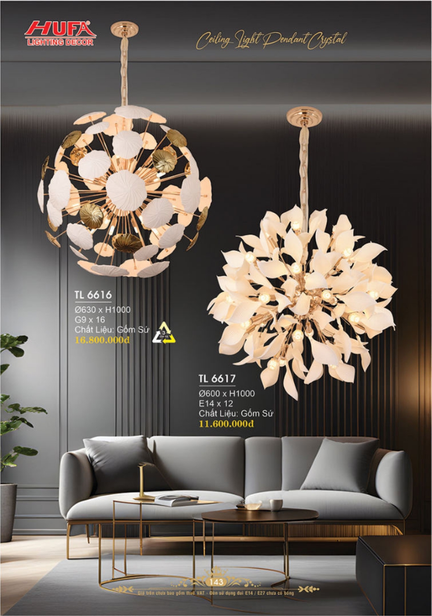 Bảng giá đèn trang trí HUFA